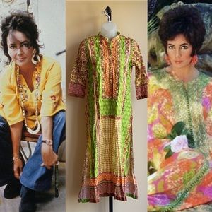Vintage 90’s does 60’s Thredz Kurta Tunic Dress